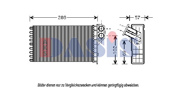 AKS DASIS Lämmityslaitteen kenno 169011N